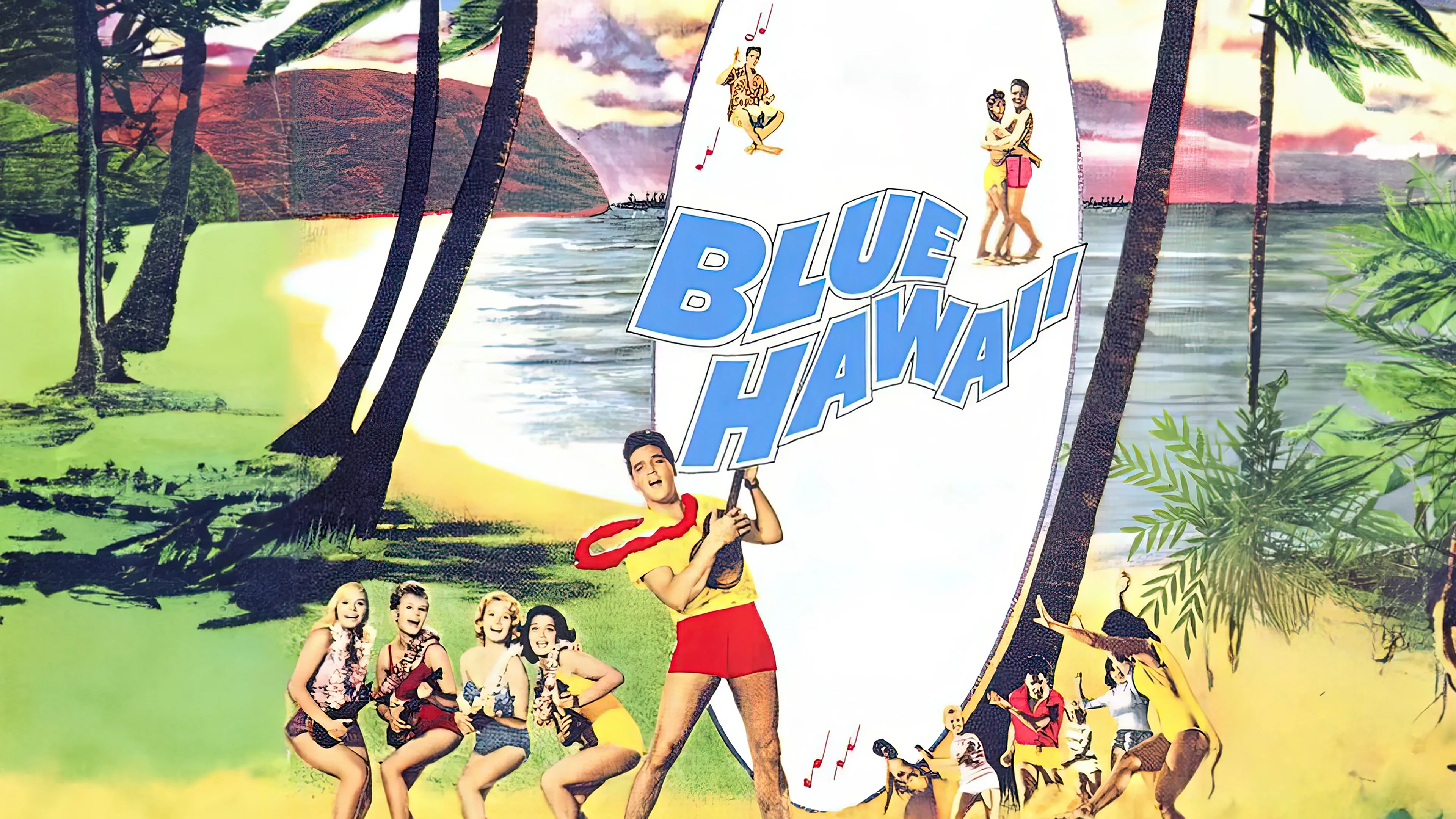 Blue Hawaii poster